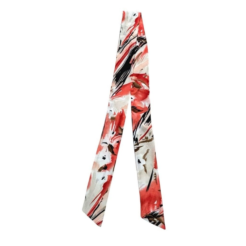 Mayers Park Avenue Women's‎ Multicolor Abstract Geometric Silk Scarf